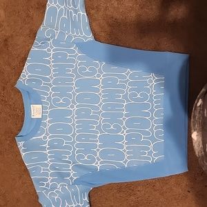 Baby blue sweatshirt